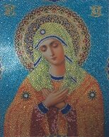 Алмазная мозаика Икона Божией Матери "Умиление"