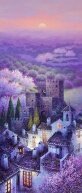 Алмазная мозаика "Лавандовый замок"