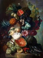 Алмазная мозаика "Композиция с фруктами"
