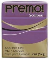 Товары для творчества "Sculpey" Premo полимерная глина 57 г "5107 фиолетовый"