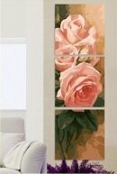 Раскраски по номерам Триптих "Розы"