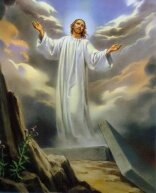 Алмазная мозаика «Иисус в белых одеждах»