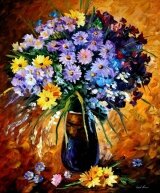 Алмазная мозаика "Букет цветов"