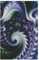 Алмазная мозаика "Фиолетовый вихрь"