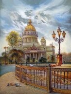 Алмазная мозаика "Исаакиевский собор. Санкт-Петербург"