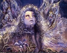 Алмазная мозаика "Ночная фея"