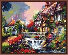 Раскраски по номерам "Фантастический сад"