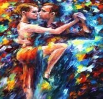 Алмазная мозаика "В ритме танго"