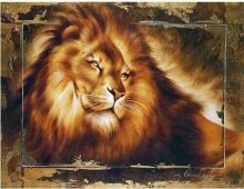 Алмазная мозаика "Король лев"