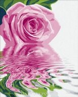 Алмазная мозаика "Прекрасная роза"