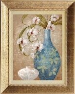 Алмазная мозаика "Голубая ваза"